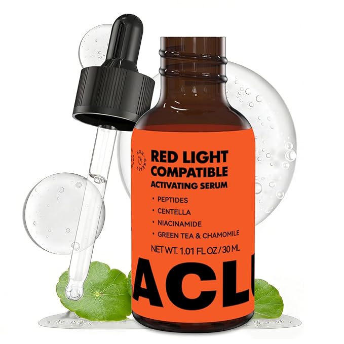 Red Light Therapy Hair Growth Serum - Copper Peptide Scalp Serum for LED Light Therapy Cap, Anti Hair Loss Treatment – Promotes Thicker, Fuller, Stronger - For Women & Men - 30ML