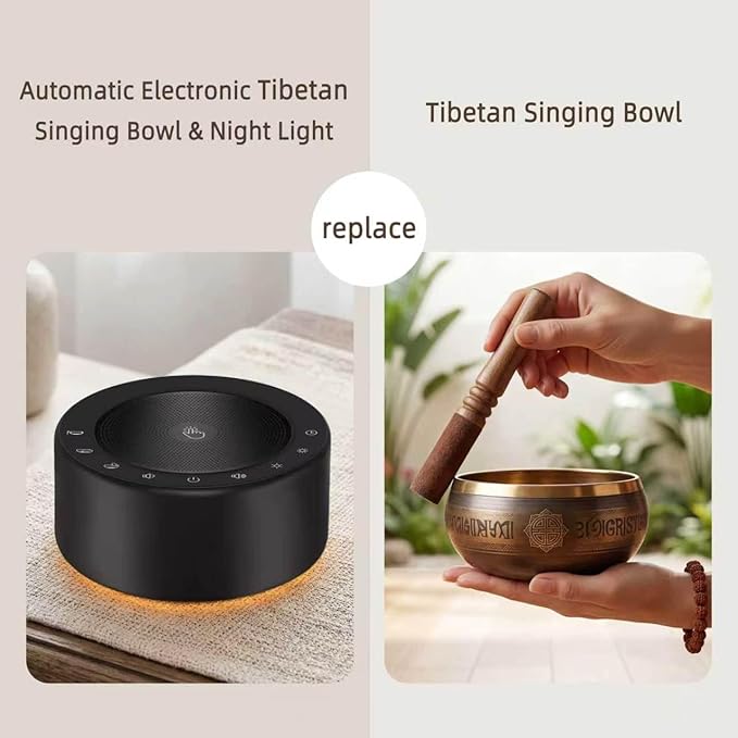 Kipcush White Noise Machine with Night Light – Nursery Sound Machine with Soft Non-Glare Lamp, 30 Soothing Sounds, 8 Color Lights, Up to 8-Hour Timer for Baby & Adults