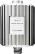 Filterbaby Signature Shower Filter – IAPMO Certified to NSF177 Standard, Doctor Developed, Reduce up to 99% Chlorine/Chloramine/Lead/Certain Heavy Metals, Advanced Filtration for Skin & Hair, Chrome