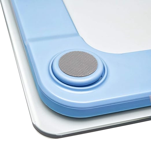 550 Pounds Bathroom Scale High Precision Digital Body Weight with Step-On Technology and Easy-to-Read Backlit LCD