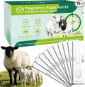 10-Pack Sheep & Goat Pregnancy Test Strips - Fast 5-10 Minute Urine Detection Kit for Early Breeding Confirmation, Accurate Livestock Testing for Home Farms
