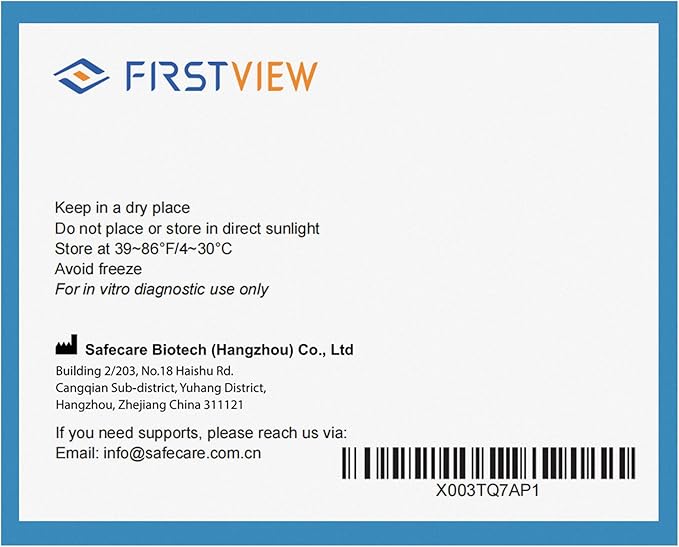 Nicotine Test Kit at Home - Highly Sensitive Nicotine Urine Test Strips for Home - Continine Tobacco Urine Test Strips Detection at 200 ng/mL - Rapid Nicotine Urine Test Kit - 15 Pack