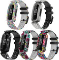 FitTurn Cute Pattern bands Compatible with Fitbit Ace 3 Activity Tracker, Replacement Adjustable Silicone Sport Strap Wristbands Accessories for Ace 3 Tracker