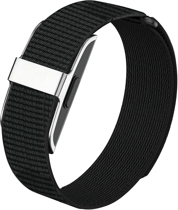Nylon Loop Band Compatible with Hume Band Replacement, Hook and Loop Breathable Soft Wristband for Hume Strap Health Fitness Tracker Women Men