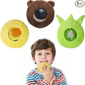 WORLD-BIO Boo Boo Ice Packs for Kids (3-Pack) - Ultra Soft Reusable Hot & Cold Therapy with Fun Fruit Sleeves - Boo Boo Relief for Bumps, Bruises, Teething Pain - Toddler & Child First Aid Essentials