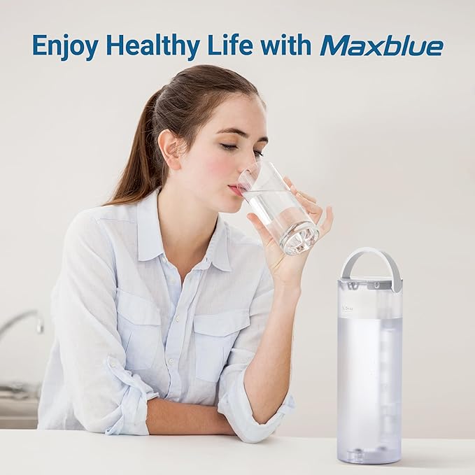 Maxblue MB-PWT Pure Water Tank, BPA Free, 34 OZ, Portable Pure Water Tank for WD-C1S and WD-C1H Countertop Reverse Osmosis System