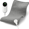 Electric Heating pad,25 x12 Portable Heating Pad for Period Cramps Back Neck Shoulders Pain Relief, 10 Heat Setting Auto Shut Off Moist Dry Heat Pad Birthday Gift for Women Men Black Froday Day Gift