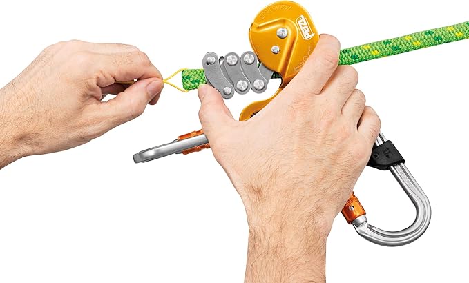 Petzl, Rope Flow 11,6 Mm Green 45 M, Flexible and Lightweight Low Stretch kernmantel Rope, with one Splice, for Tree Care