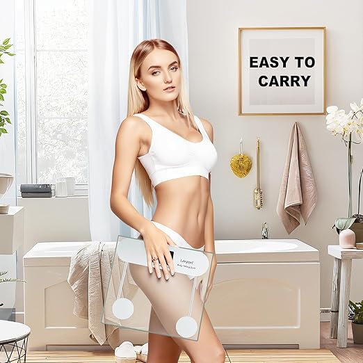 Talking Scales for Body Weight with Pure North American Male Voice,Highly Accurate Talking Bathroom Weight Scale with Large LCD Screen,Talking Scales for Visually Impaired and Seniors, 440Ibs