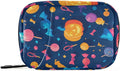 Sweet Halloween Pumpkin Travel Pill Organizer Case Box Container Weekly Portable Vitamin Medicine Holder Storage Bag with Zipper Removable