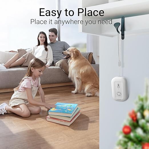 WiFi Thermometer Hygrometer, Smart Humidity Temperature Sensor with App Notification Alert, Data Storage, Remote Monitor for Room, Nursery, Greenhouse, 2pack（Only Support 2.4G Wi-Fi）