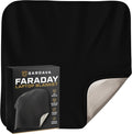 Faraday Blanket - New for 2026 - Protection Faraday Fabric Technology for Electromagnetic Shielding from Laptop, Cell Phone, and Wireless RF Emissions, 3rd Party Tested, Black