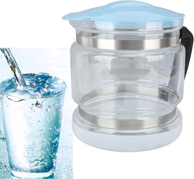 Distiller Water Container, Water Filter Pitcher,4L Multipurpose Glass Collection Bottle Distilled Water Maker Machine for Countertop Home Beauty Distillers