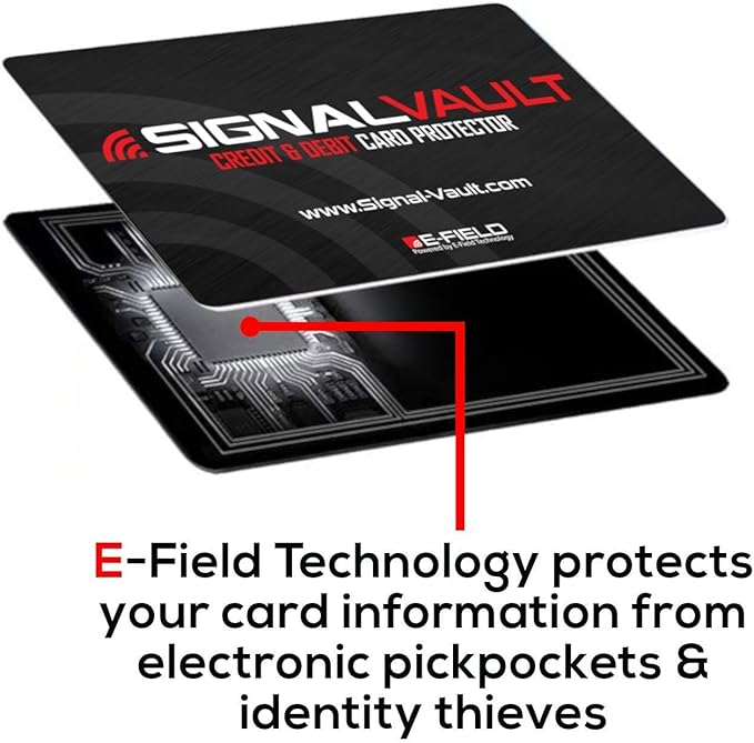 SignalVault Credit & Debit Card Protector - As Seen On Shark Tank