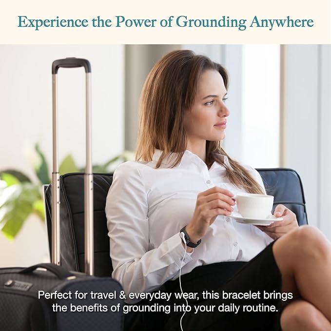 Fitted Grounding Sheets for Earthing, 5% Silver Fiber + 95% Certified Organic Cotton for Better Sleep and Pain Relief. Deep Pockets. Includes Grounding Wristband & Cords (Queen)