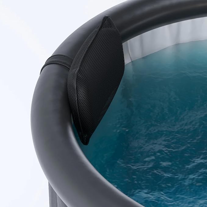 The Pod Company Cold Plunge Ice Bath Bundle – 110-Gallon Pro Ice Pod with Insulated Lid, 18 Reusable Ice Bricks & Cleaning Kit – Chiller Compatible for Home Recovery & Wellness