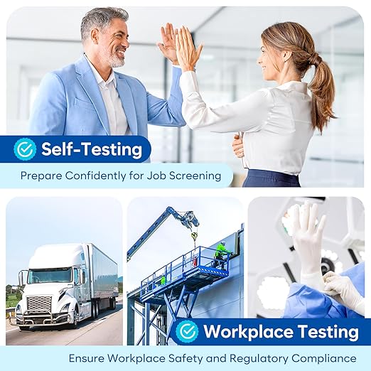 Areta Multi-Drug Test Cup: (12 Pack) at Home Drug Test Kit, Testing 5 Drugs Amphetamine (AMP), Oxazepam (BZO), Cocaine (COC), Morphine (OPI 2000), Cannabinoids (THC 50) -#ACDOA-754-12