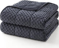 Topcee Weighted Blanket King Size (20lbs 80"x87"), Minky Dots Heavy Blanket for Woman, Man Sleeping, Soft, Cozy and Cooling Weighted Throw Blankets, Machine Washable, Grey