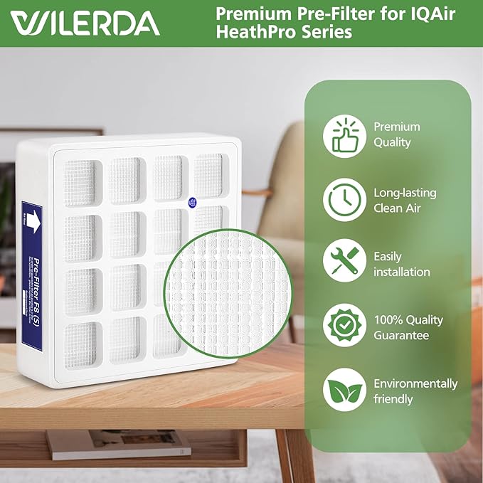 For PreMax Pre-filter Replacement Compatible with IQAir HeathPro Series H13 True HEPA First Stage Replacement Filter