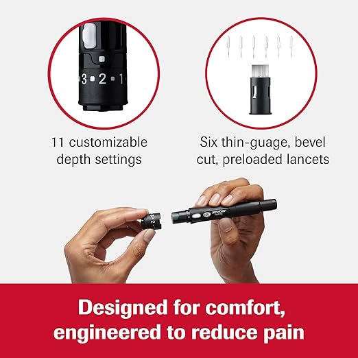 Accu-Chek FastClix Diabetes Lancing Device and 108 FastClix Lancets for Diabetic Blood Glucose Testing (Packaging May Vary)