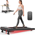 THERUN Walking Pad Treadmill with 10% Incline, Walking Pad for Home and Office, 2.5 HP, Under Desk Walking Pad with Remote Control and LED Display