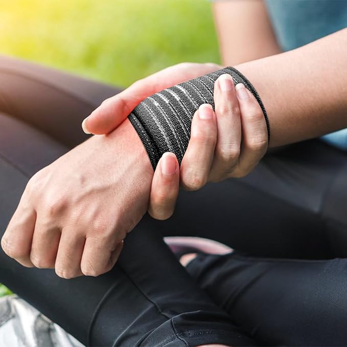 ONTYZZ Adjustable Calf Compression Bandage Support Knee Wraps Elastic Sports Knee Bands for Ankle Elbow Wrist Replacement