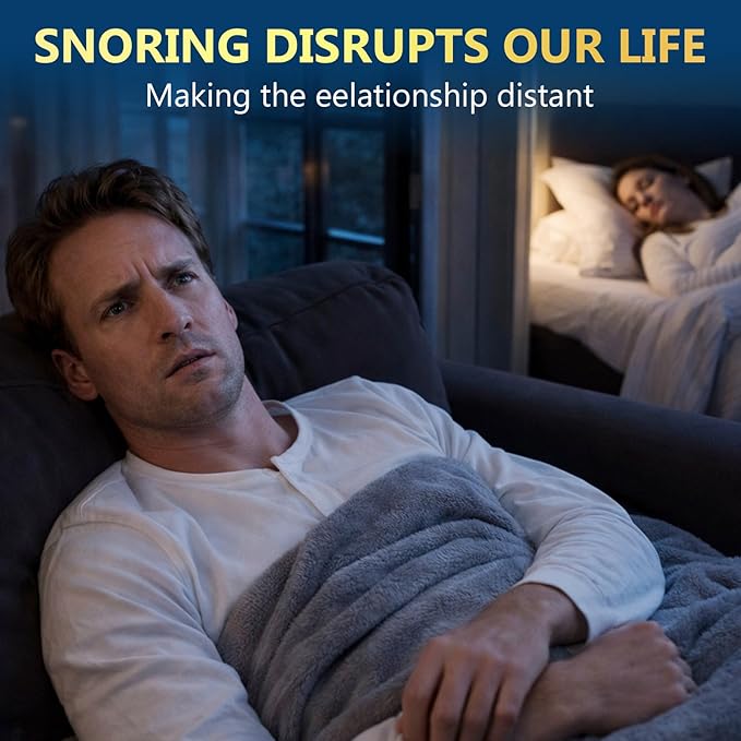 Anti Snoring Spray for Adults - Natural Formula Helps Support Quiet Sleep and Easier Breathing - 30ml