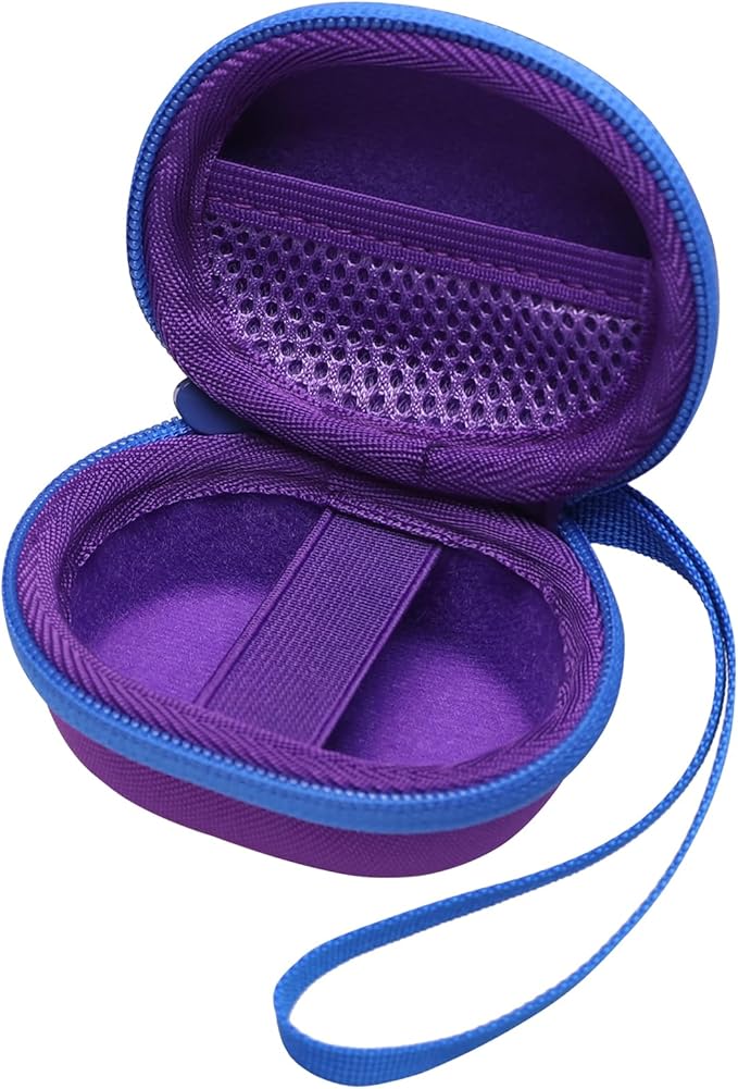 Purple Pulse Oximeter Case for Zacurate, Innovo, Vibeat, iHealth, Santamedical, Children Fingertip Pulse Oximeter Blood Oxygen Saturation Monitor (Case Only)