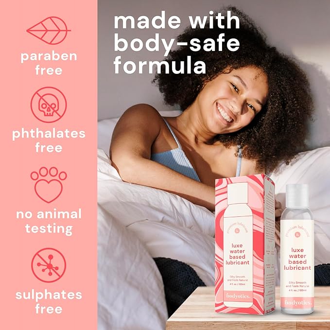 Bodyotics Pelvic Floor Muscle Trainer and Lube Bundle - Silicone Pelvic Floor Trainer and Weights for Women (Set of 6) Silicone-Friendly Water-Based Lube for Women and Couples