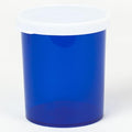 Five Star Supplies Snap Cap Plastic Pill Bottles - Easy Open Snap Cap - Pill Container Prescription Vial (Blue, 20 DRAM 300 ct.)