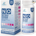 Nitric Oxide Test Strips (25 Pack) – Easy-to-Use Saliva Test for Nitric Oxide Levels | Results in 15 Seconds | Track the Effects of NO Supplements | Support Energy, Circulation & Natural Wellness
