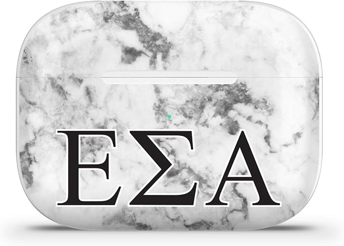 Apple AirPod Pro Skin 3M Custom Vinyl Wraps Decal Sticker Stylish Covers for Protection & Customization for 2019 Model A2190 - Epsilon Sigma Alpha