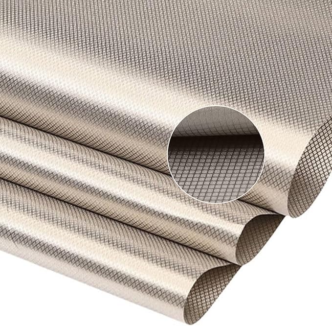 Amerthing Faraday Fabric,Copper Nickel Blocking Fabric for Shielding RFID,EMP,EMF,EMI,5G,WiFi,Bluetooth,GPS Faraday Cloth 50 Meter(1968.5"x43"inch)