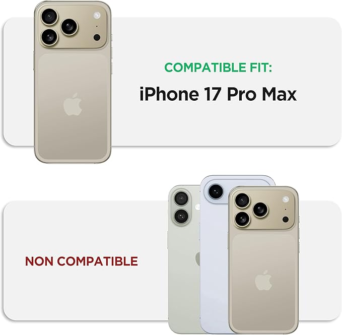magglass for iPhone 17 Pro Max Privacy Screen Protector, (6.9") Anti-Spy Tinted Tempered Glass (Easy Applicator Included)
