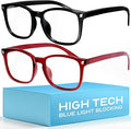 livho High Tech Blue Light Glasses - Advanced Blue Light Blocking Computer Glasses - Screen Fatigue & UV Protection