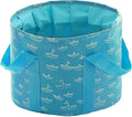 Collapsible Bucket for Soaking Feet-25L Portable Travel Foot Bath Tub, Foot Soaking Bath Basin Portable, Foot Spa Soaking Feet Home Pedicure Basin Outdoor Camping,Blue