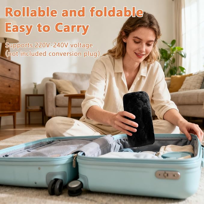 UTK 30s Fast Heating Pad for Back & Period Cramps, 3X Far Infrared Deeper Effect, Hotter to 160℉, FSA-HSA Eligible, 4H Auto Off, 8 Heat Settings,Machine Washable, Gifts for Women Men 24" x 12"