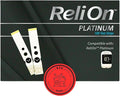 Platinum Blood Glucose Test Strips | Blood Glucose Test Strip | Blood Sugar Test Strips | Platinum Test Strips 100 Count + STS Sticker.