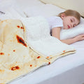Aemicion Burrito Weighted Blanket for Adults Kids, 48"x 72"10lbs Twin Size Weighted Blanket,Machine Washable Cozy Fleece Sherpa Throw Blanket Weighted as Gifts for Women Men Kids