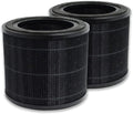 PUREBURG Replacement Filter Compatible with AirExpect & AirExtend Air Purifiers JL-AP-TB01,2-Pack H13 HEPA 3-Stage Filtration Activated Carbon 2-in-1