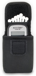 USA Gear Glucose Monitor Case Fits One Touch Verio Meter, Accu-Chek Guid, Metene TD-4116, Lancets, Blood Sugar Test Strips - Blood Sugar Glucometer Pouch with Belt Loop, Carabiner (Pouch Only)