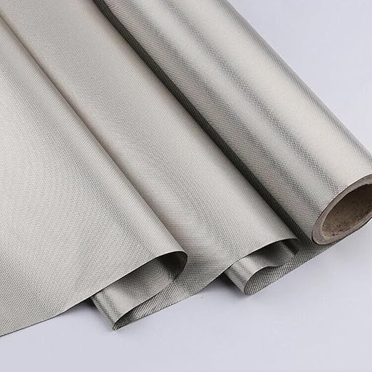 Protection Faraday Fabric-EMI RFID Shielding-Block WiFi/RF Anti-Radiation Military Grade for Radiowave Microwave and Other Electromagnetic Fields (50 Meters Long)