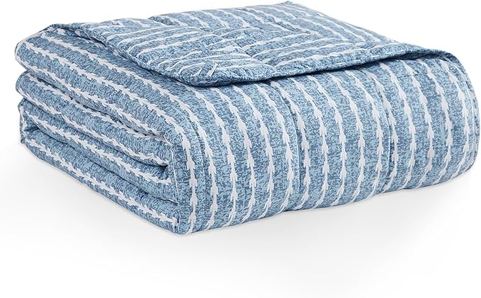 L'AGRATY Weighted Blanket - 60"x80" 20lbs Cooling Breathable Heavy Blanket Microfiber Material with Glass Beads for Adult All-Season Summer Fall Winter Soft Thick Comfort