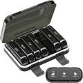 Weekly Pill Organizer 3 Times a Day, 7 Day Portable Pill Box for Pills, Vitamins, Fish Oil, Medication, Supplements (3x7 Black)