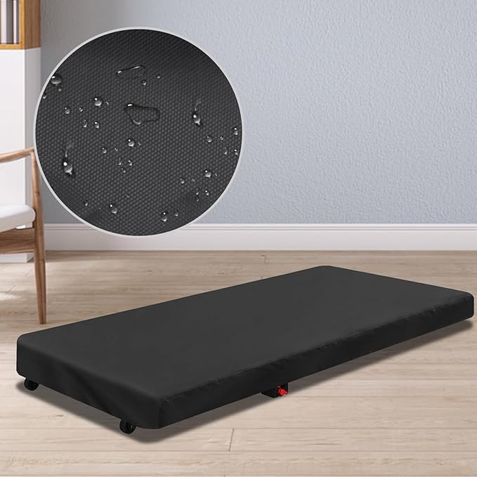 Under Desk Treadmill Cover 420D Walking Pad Cover Waterproof Protective Dust-Proof for Home Walking Treadmill Indoor Office Under Desk Running Machine