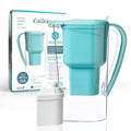 Alkanatur Drops Pitcher - Alkaline High pH 9 + Hydrogenates + Ionizes + Provides Magnesium Removes Chlorine, Metals, Fluorides, Microplastics, and More - Certified UNE 149101:2015