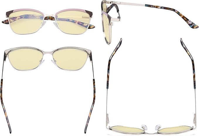 Eyekepper Ladies Butterfly Design Blue Light Glasses - Computer Screen Eyegalsses Women