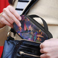 Hummingbirds Floral Print Insulin Pen Cooler Travel Case with Handle Daily Life and Trip Storage Bag for Glucose Meter, Test Strips, Lancets & Diabetic Supplies Easy to Use & Carry