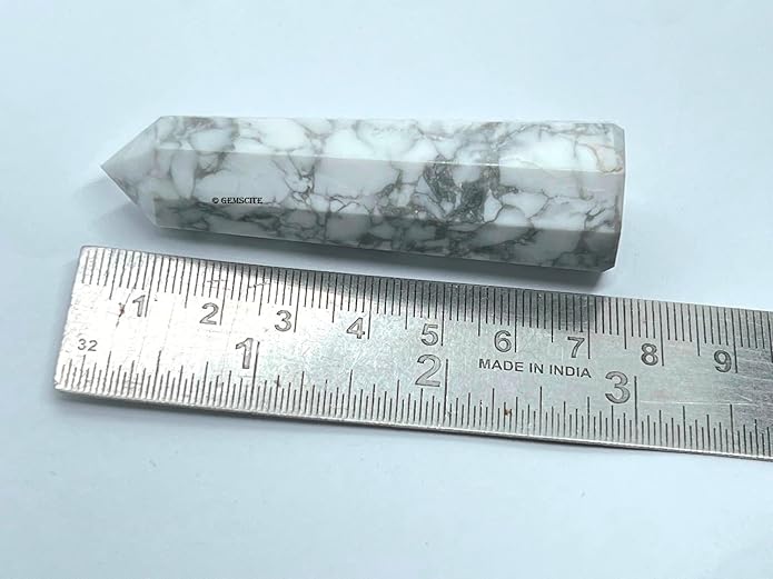 WholesaleGemShop 3 Inch Gemstones Obelisk Tower Jumbo Facet Aura Rock Crystal Natural Polished Earth Wand Spirit