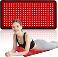 Red Light Therapy Pad for Body, 242 LEDs 24"x12" Large Red Light NIR Light Therapy Mat with 33W High Power, 660nm & 850nm Dual Wavelength, 4 Modes for Back, Whole Body Muscle Recovery